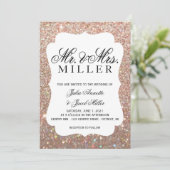 Faire-part de mariage - Votre Rose de jour Parties (Debout devant)