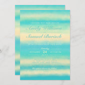 Faire-part de mariage Watercolor (Devant / Derrière)