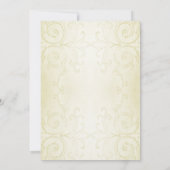 Faire-part de mariage Western Wagon Wheel (Dos)