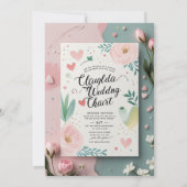 Faire-part de mariage Whimsical Pastel (Dos)