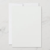 Faire-part de mariage Willow Sage (Dos)