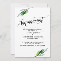 Faire-part de mise à jour du Mariage reportée de v