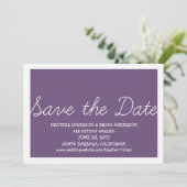 Faire-part de mise à jour Whimsy, Violet (Debout devant)