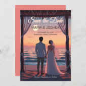 Faire-part de mise en vente de style Studio Ghibli (Devant / Derrière)