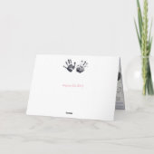 faire-part de naissance (Dos)