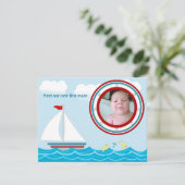 Faire-part de naissance (Debout devant)