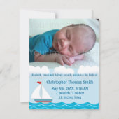 Faire-part de naissance (Dos)