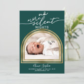 Faire-part de naissance à cadre arch moderne (Debout devant)