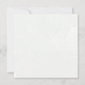 Faire-part de naissance à l'aquarelle verte et bla (Dos)