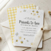 Faire-part de naissance abeille | Gingham & Margue