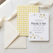 Faire-part de naissance abeille | Gingham & Margue
