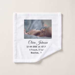 Faire part de naissance ajoutez photo date heure l