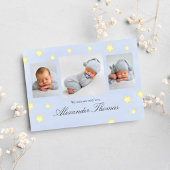 Faire-part de naissance avec une comptine de nurse