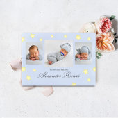 Faire-part de naissance avec une comptine de nurse