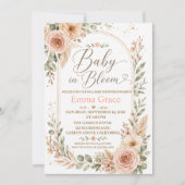 Faire-Part de Naissance Baby in Bloom (Devant)