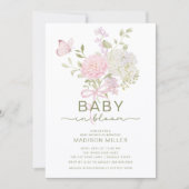 Faire-part de naissance Baby in Bloom (Devant)