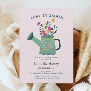 Faire-part de naissance Baby in Bloom