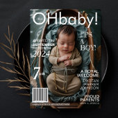 Faire-part de naissance Baby Magazine