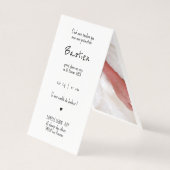 Faire-Part de Naissance Bastien (Back)