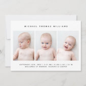 Faire-part de naissance BÉBÉ (Devant)