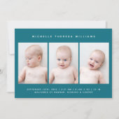 Faire-part de naissance BÉBÉ (Devant)