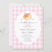 Faire-Part de Naissance Bébé Fille avec Petit Pain (Devant)