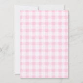 Faire-Part de Naissance Bébé Fille avec Petit Pain (Dos)