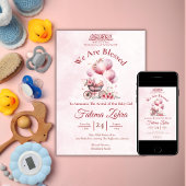 Faire-part de naissance Bébé Fille Musulmane Landa