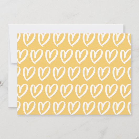 Faire-part de naissance bébé jumeau à main moderne (Dos)