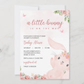 Faire-Part de Naissance Bébé Lapin (Devant)