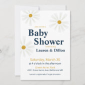 Faire-part de naissance bébé pour une arrivée prin (Devant)