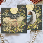 Faire-part de naissance bébé vintage