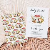 Faire-part de Naissance Champignon