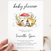 Faire-part de Naissance Champignon