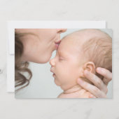 Faire-part de naissance Cheval à bascule bébé (mix (Dos)