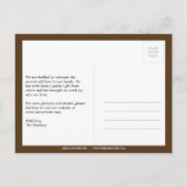 Faire-part de naissance chic Argyle pour bébé garç (Dos)