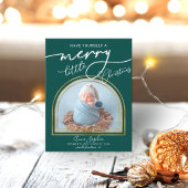 Faire-part de naissance Chic Script Arch Frame