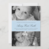 FAIRE-PART DE NAISSANCE CLASSIQUE (Devant)