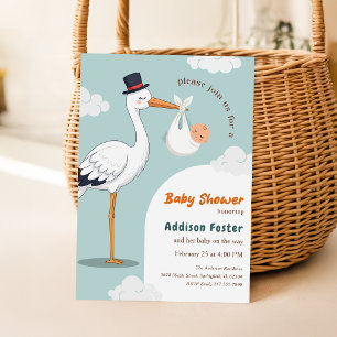 Faire-Part de Naissance Classique Moderne Livraiso