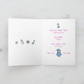 Faire-part de naissance Cutietoots - Bébé garçon (Intérieur)