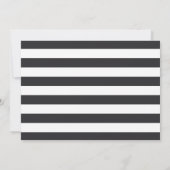 Faire-part de naissance de bande de métro | Charbo (Dos)