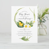 Faire-part de naissance de bébé caneton Muguet Béb (Debout devant)