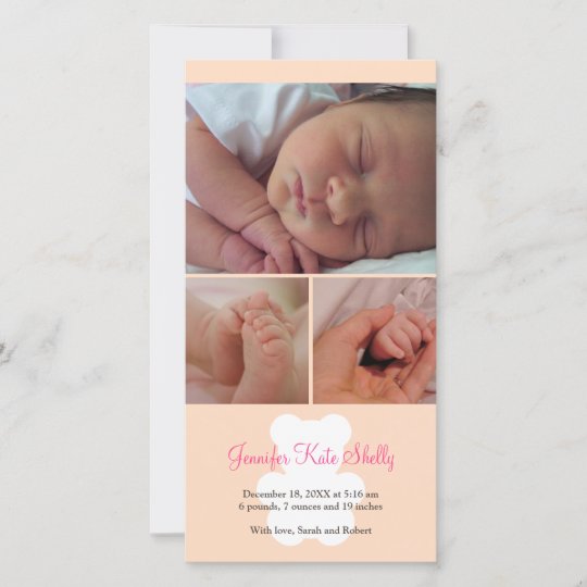 Faire Part De Naissance De Bebe De Montage De Rose Zazzle Be Faire Part De Naissance De Bebe De Montage De Rose Zazzle Be