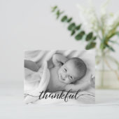 Faire-part de naissance de bébé personnalisé avec  (Debout devant)