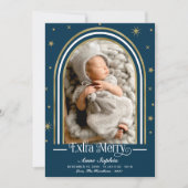 Faire-part de naissance de cadre d'arc supplémenta (Devant)