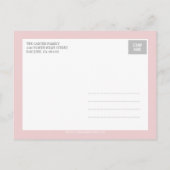 Faire-part de naissance de coquilles douces - Peti (Dos)