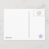 Faire-part de naissance de garçon (Dos)