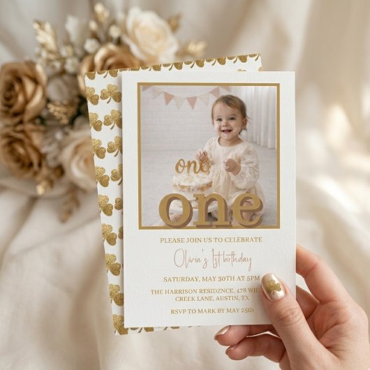 Faire-Part de Naissance de la Fille Chanceuse pour