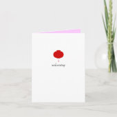 Faire-part de naissance de lanterne (Devant)