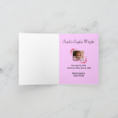 Faire-part de naissance de lanterne (Intérieur)